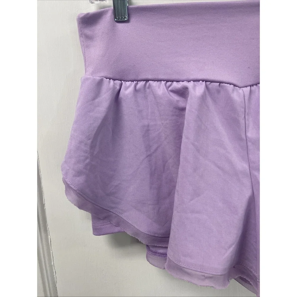 Justice Sport  Girls 14/16 Purple Skort With Shorts
